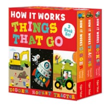 How It Works: Things That Go 3-Book Boxed Set: Digger; Rocket; Tractor - Amelia Hepworth
