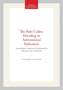 Boek | The Paris Codex: Decoding an Astronomical Ephemeris - | Hebban.nl