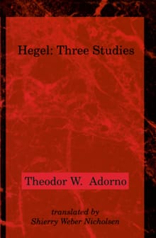 Hegel - Theodor W. Adorno