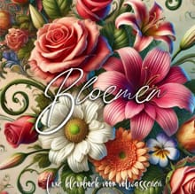 Luxe Bloemen Kleurboek voor Volwassenen (Hardcover) - Koekoek Kinderboek