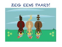 “Zeg eens paard!