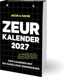 Zeurkalender - 2027 -  Jacob en Haver