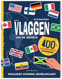 Stickerboek Vlaggen van de wereld -  Interstat