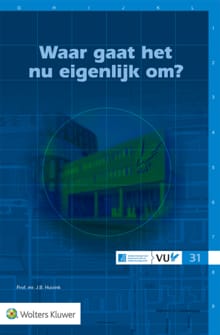 Waar gaat het nu eigenlijk om? - J.B. Huizink