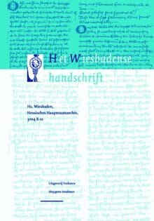 “Het Wiesbadense handschrift