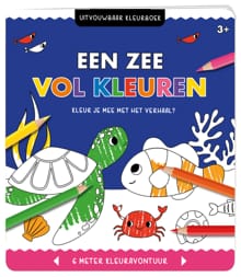 Uitvouwbaar kleurboek - Een zee vol kleuren -  Interstat
