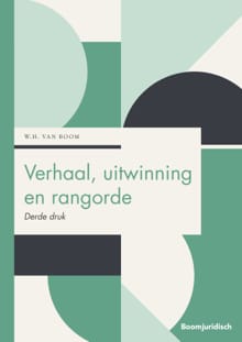 Verhaal, uitwinning en rangorde - W.H. van Boom