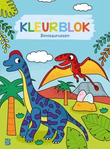 Kleurblok Dinosaurussen - 