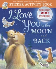 I Love You to the Moon and Back Sticker Activity - Amelia Hepworth