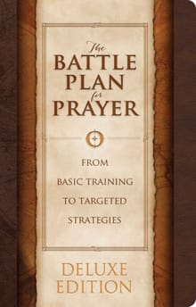 The Battle Plan for Prayer, LeatherTouch Edition - Stephen Kendrick, Alex Kendrick